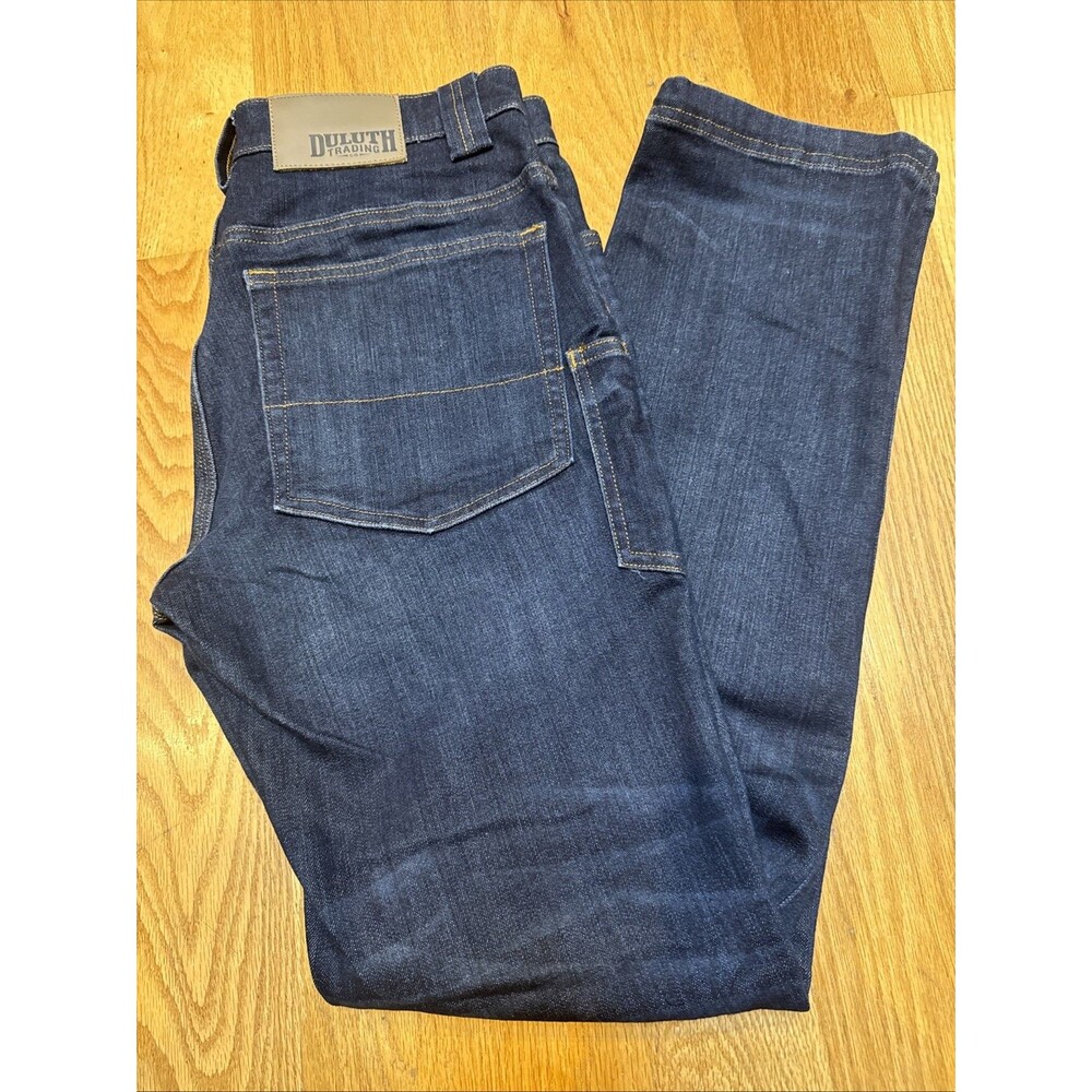 Duluth Trading Ballroom Double Flex Jeans Men's 30x32 Slim Fit Stretch